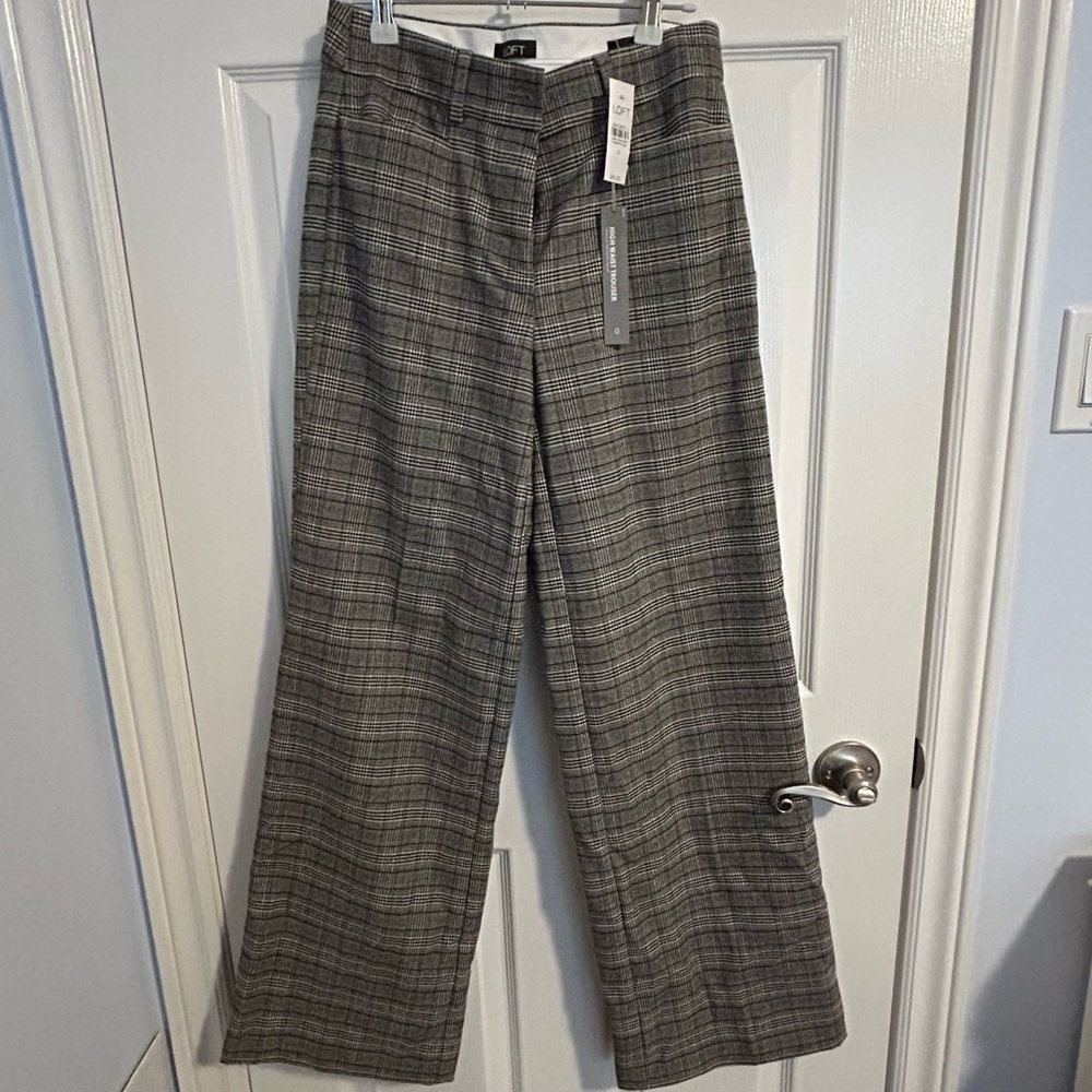 Wide leg dress pants